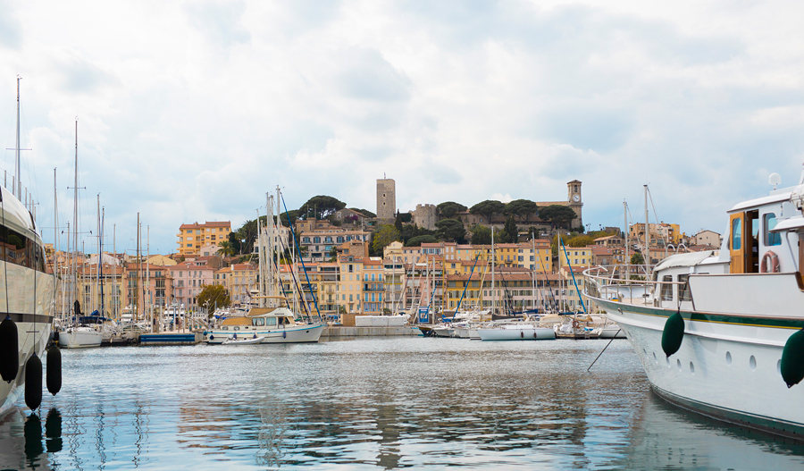 View of Cannes